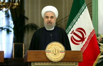 (Arquivo) O presidente iraniano, Hassan Rohani