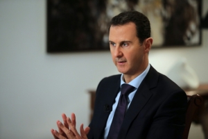 O presidente s&iacute;rio, Bachar al-Assad