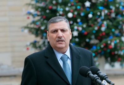 O coordenador do Alto Comit&ecirc; de Negocia&ccedil;&otilde;es (ACN), Riad Hijab, em Paris, no dia 11 de janeiro de 2016