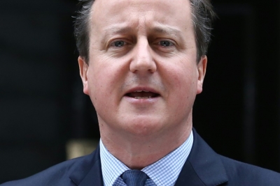 O primeiro-ministro brit&acirc;nico, David Cameron, em Londres, no dia 20 de fevereiro de 2016