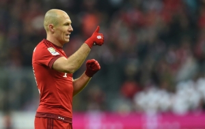 O holand&ecirc;s Arjen Robben, do Bayern, durante partida contra o Mainz, em Munique, Alemanha, no dia 2 de mar&ccedil;o de 2016