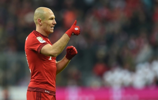 O holand&ecirc;s Arjen Robben, do Bayern, durante partida contra o Mainz, em Munique, Alemanha, no dia 2 de mar&ccedil;o de 2016