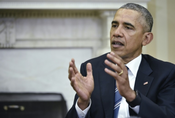 O presidente americano, Barack Obama, em Washington, DC, no dia 24 de fevereiro de 2016