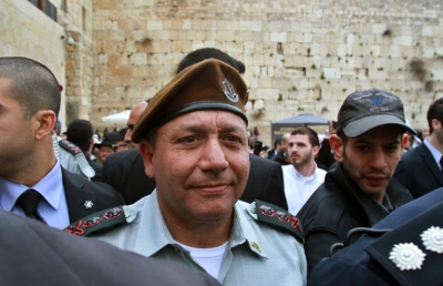 (Arquivo) O chefe do Estado-Maior de Israel, Gadi Eisenkot, em Jerusal&eacute;m, no dia 16 de fevereiro de 2015