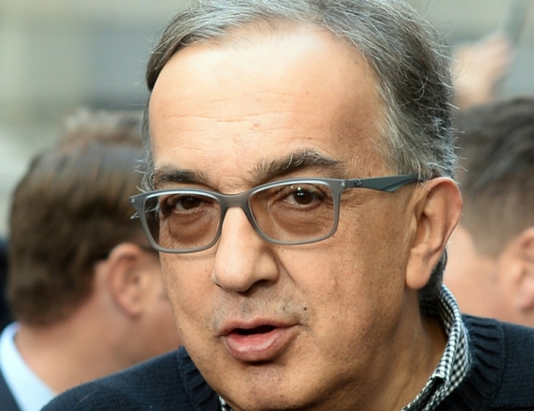 O diretor-executivo da Fiat Chrysler Automobiles (FCA) e da Ferrari, Sergio Marchionne, participa de coletiva de imprensa, em Nova York, no dia 21 de outubro de 2015