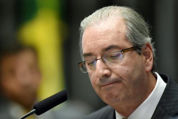 O presidente da C&acirc;mara dos Deputados, Eduardo Cunha, em Bras&iacute;lia, no dia 2 de mar&ccedil;o de 2016