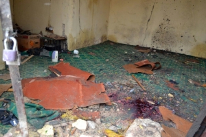 (Arquivo) Local de ataque do Boko Haram, em Maiduguri, no dia 21 de setembro de 2015