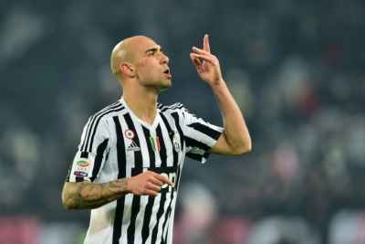 Simone Zaza anotou o gol que deu a vit&oacute;ria &agrave; Juve, em 13 de fevereiro, em Turim