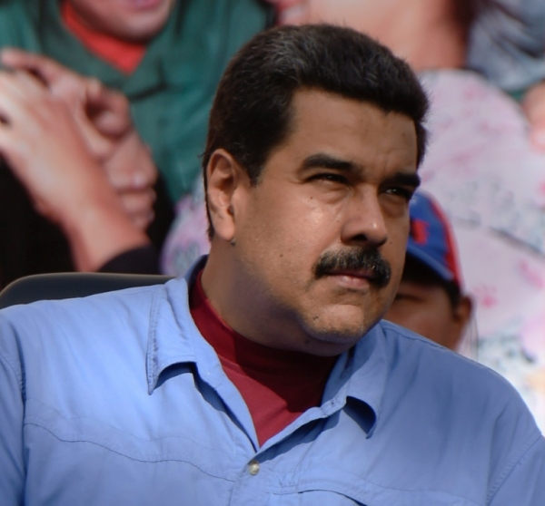 O presidente venezuelano, Nicol&aacute;s Maduro, em Caracas, no dia 24 de maio de 2016