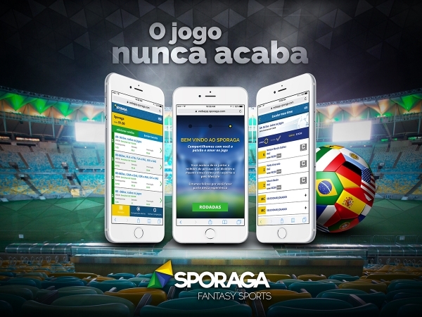 Entrar no jogo com Sporaga Fantasy Sports
